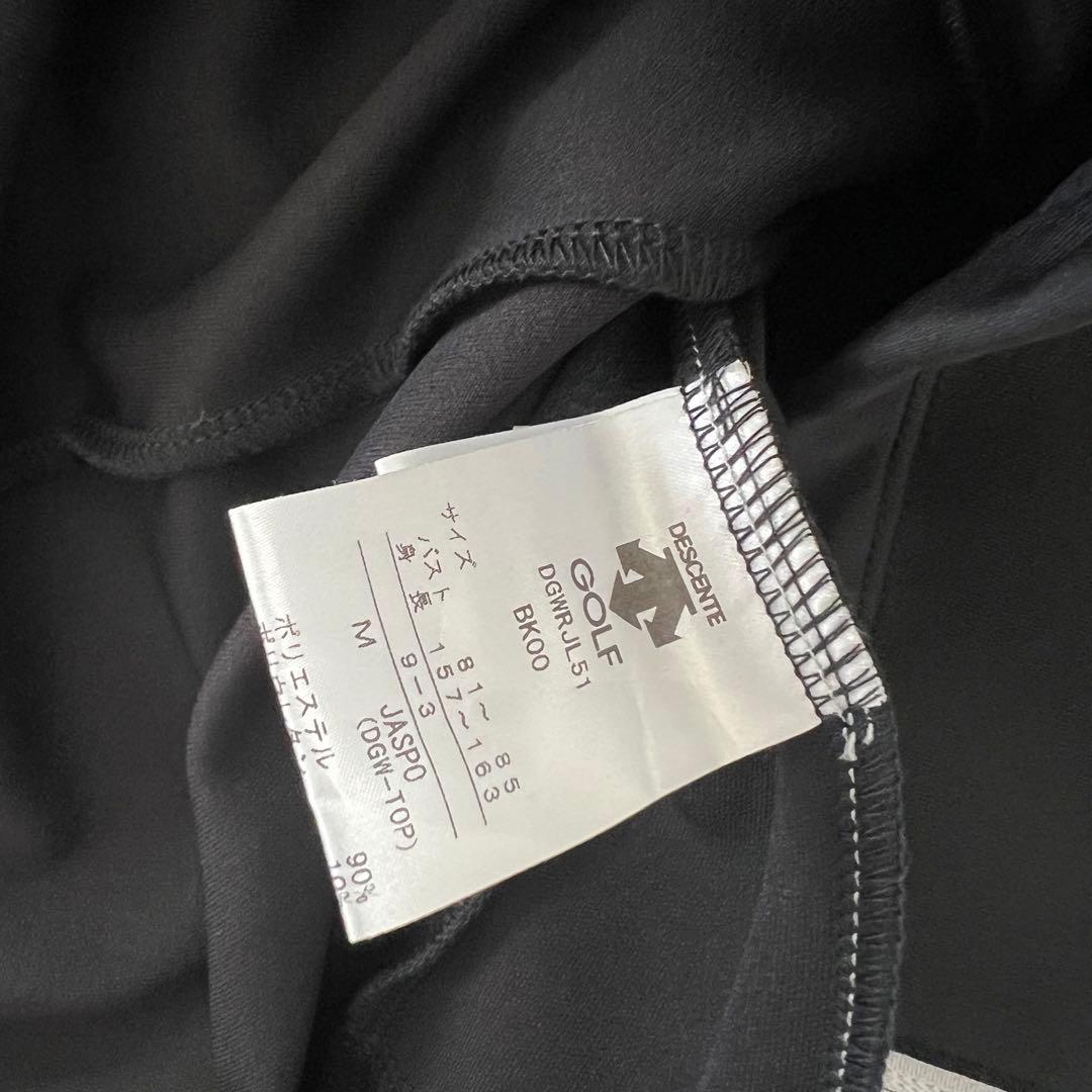 DESCENTE GOLF デサントゴルフ　ダンボールニット　ジャケット　ジップ