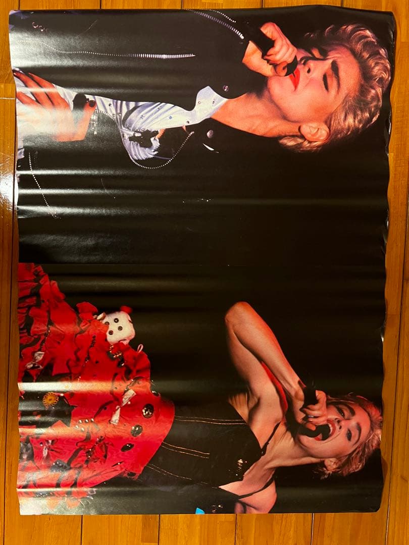 非売品 希少 マドンナ 1987年 フーズ・ザット・ガール ポスター 当時物