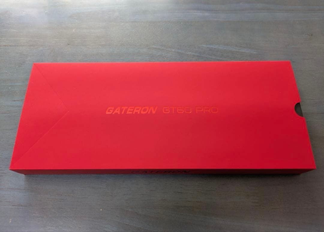 GATERON GT60 PRO【磁気式スイッチ・自作キーボード】