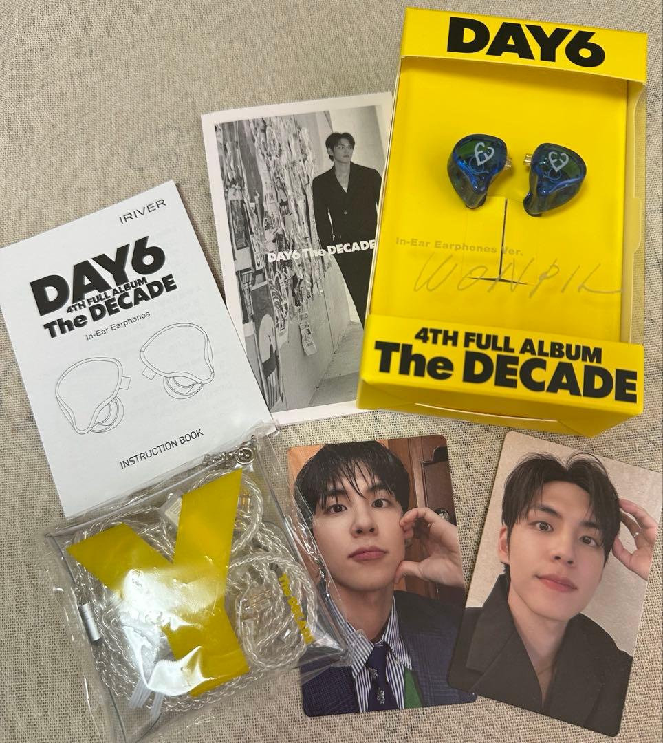 DAY6 The DECADE インイヤーイヤホン ウォンピル
