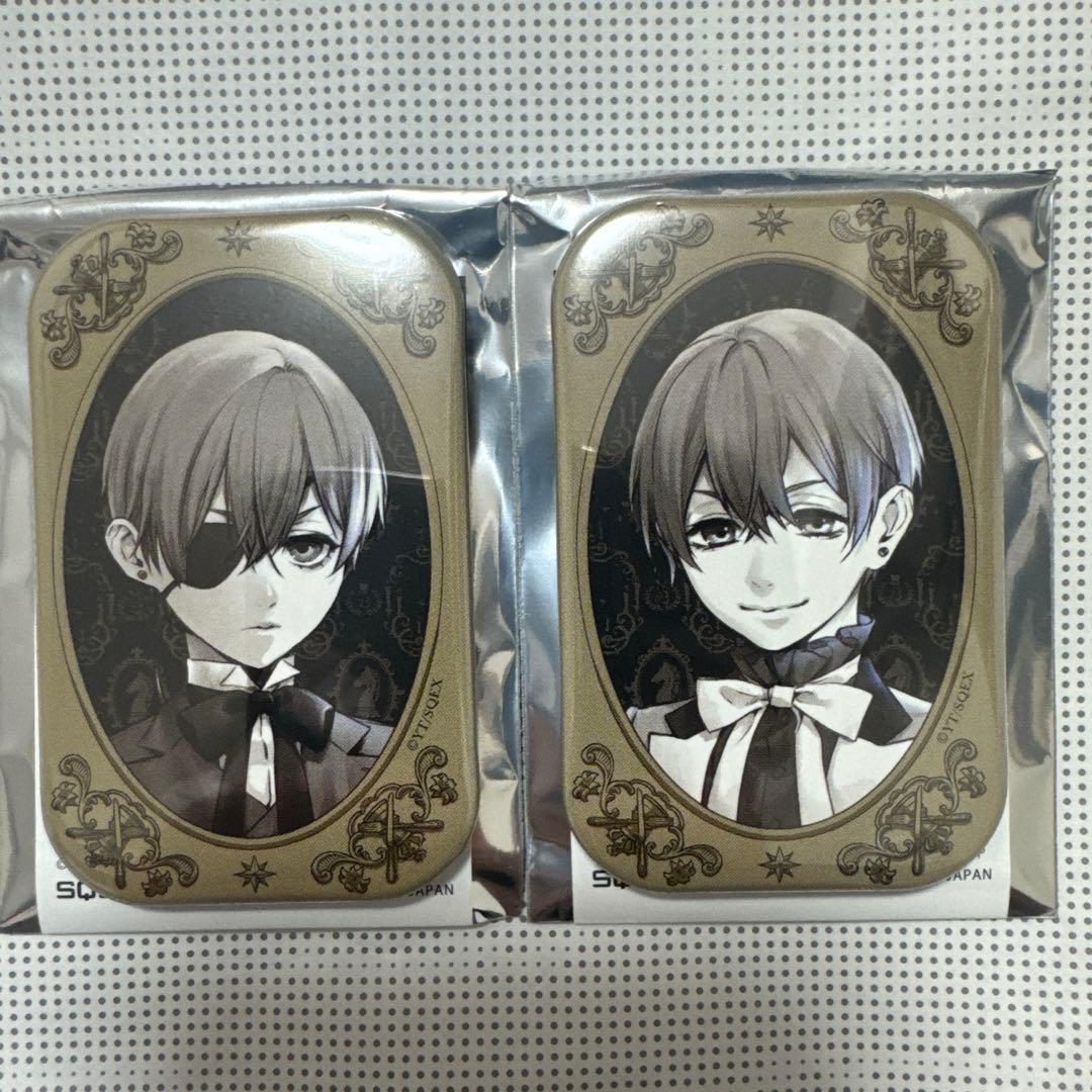 黒執事 Black Label 缶バッジ Rich Black シエルシエル 兄