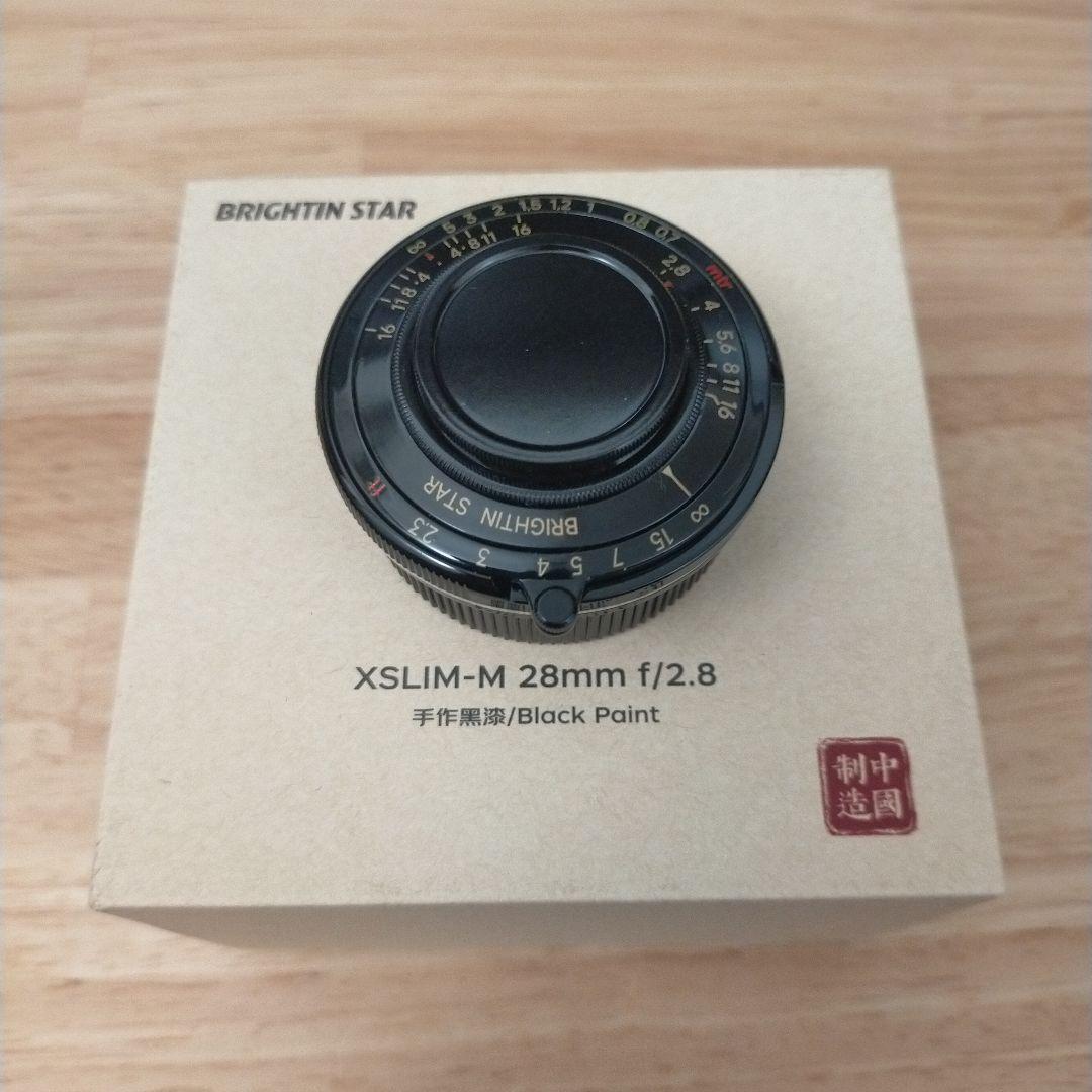 brightin star XSLIM-M 28mm f2.8【ペーター】
