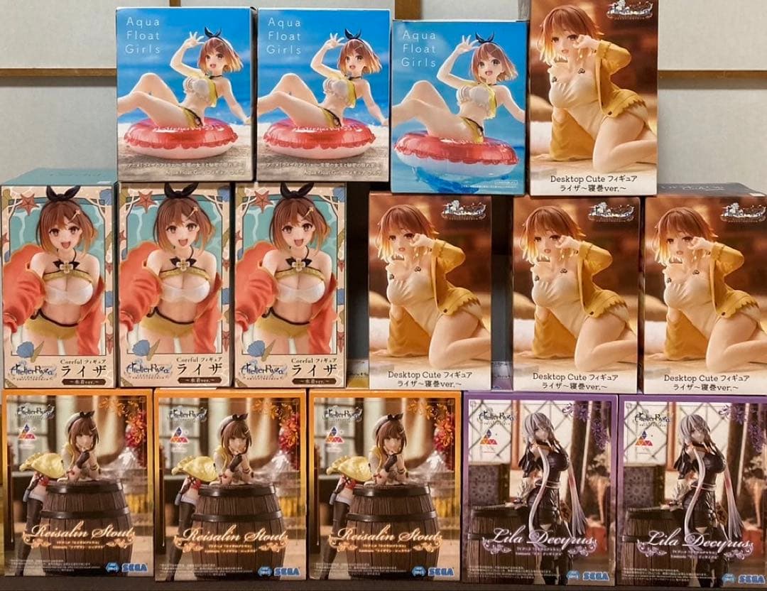 ライザのアトリエ　フィギュアまとめ売り15個セット