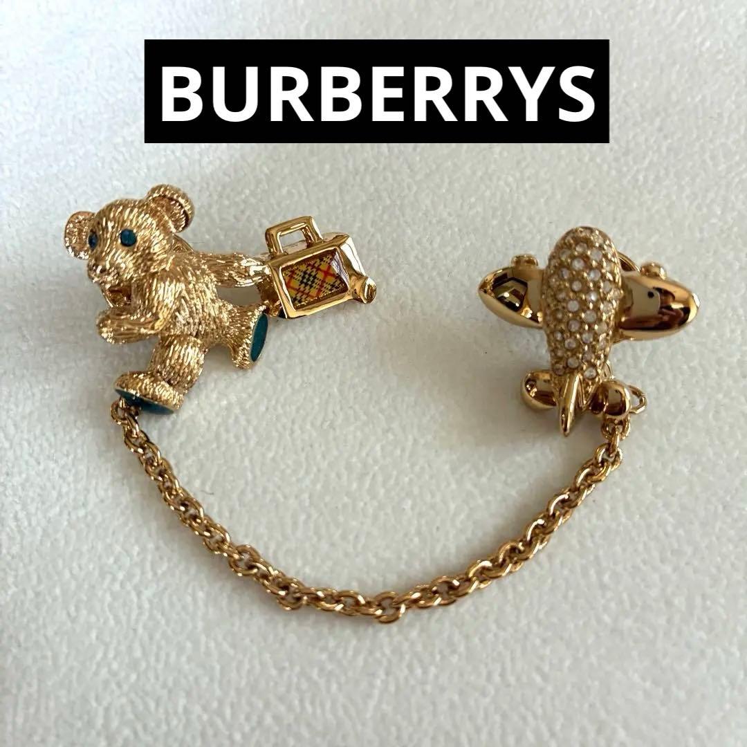 お値下げ中♪【未使用品♡】レア3way BURBERRYS ベア　ブローチ