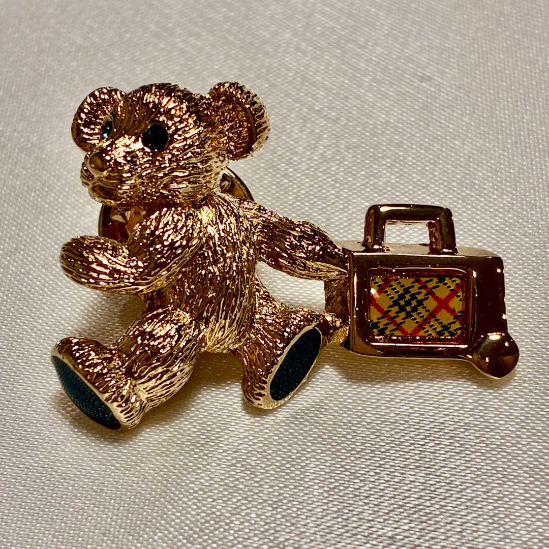 お値下げ中♪【未使用品♡】レア3way BURBERRYS ベア　ブローチ