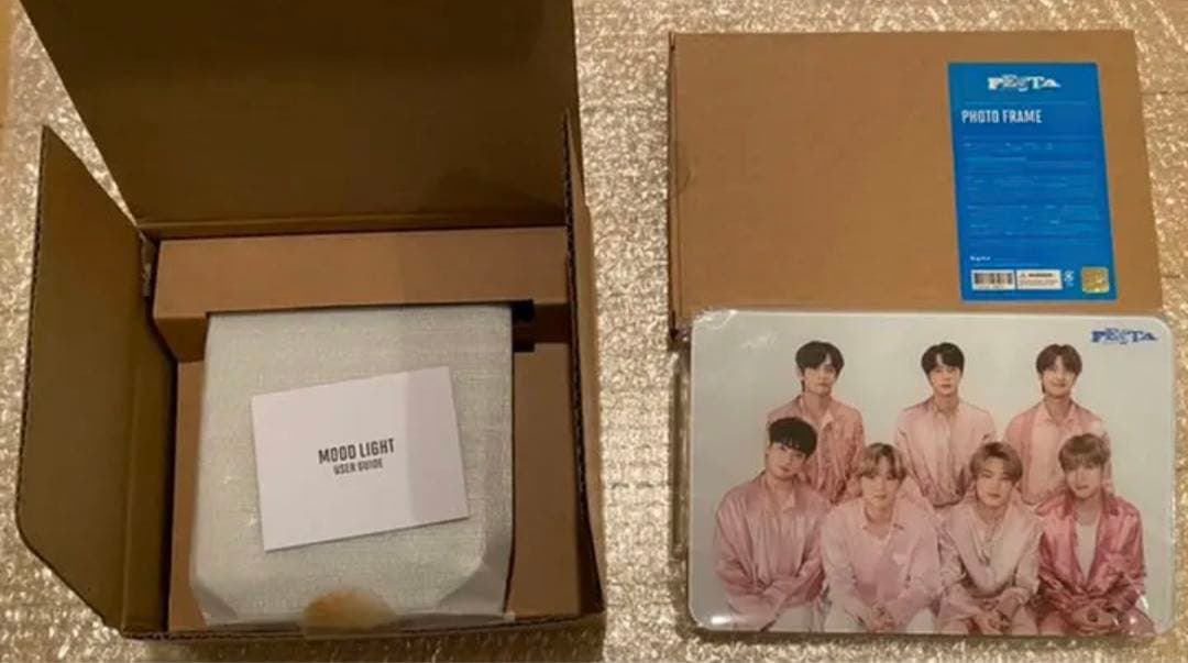BTS 2020 FESTA フォトフレーム  ムードライト 新品未使用