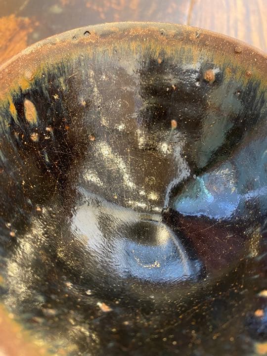 唐物　宋時代　天目　茶碗　時代物