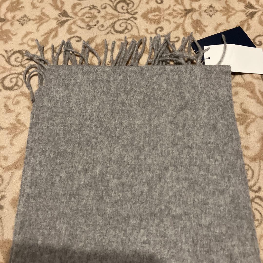 ♡Johnstons♡カシミヤマフラー・薄手・silver 【新品未使用】