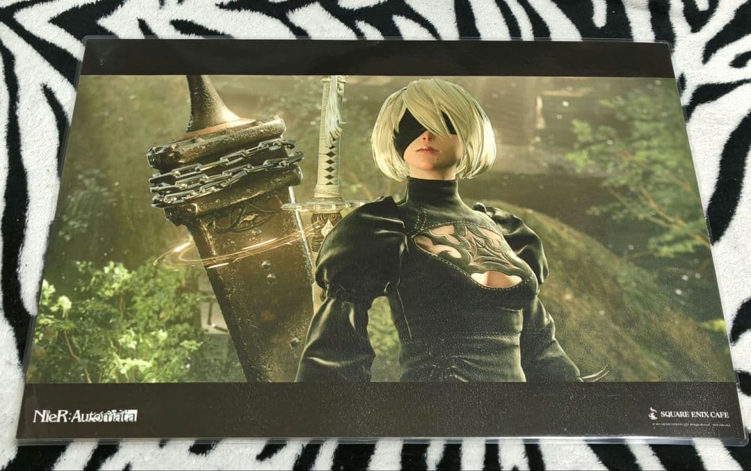 NieR:Automata スクエニカフェ ランチョンマット ３種② ラミネート