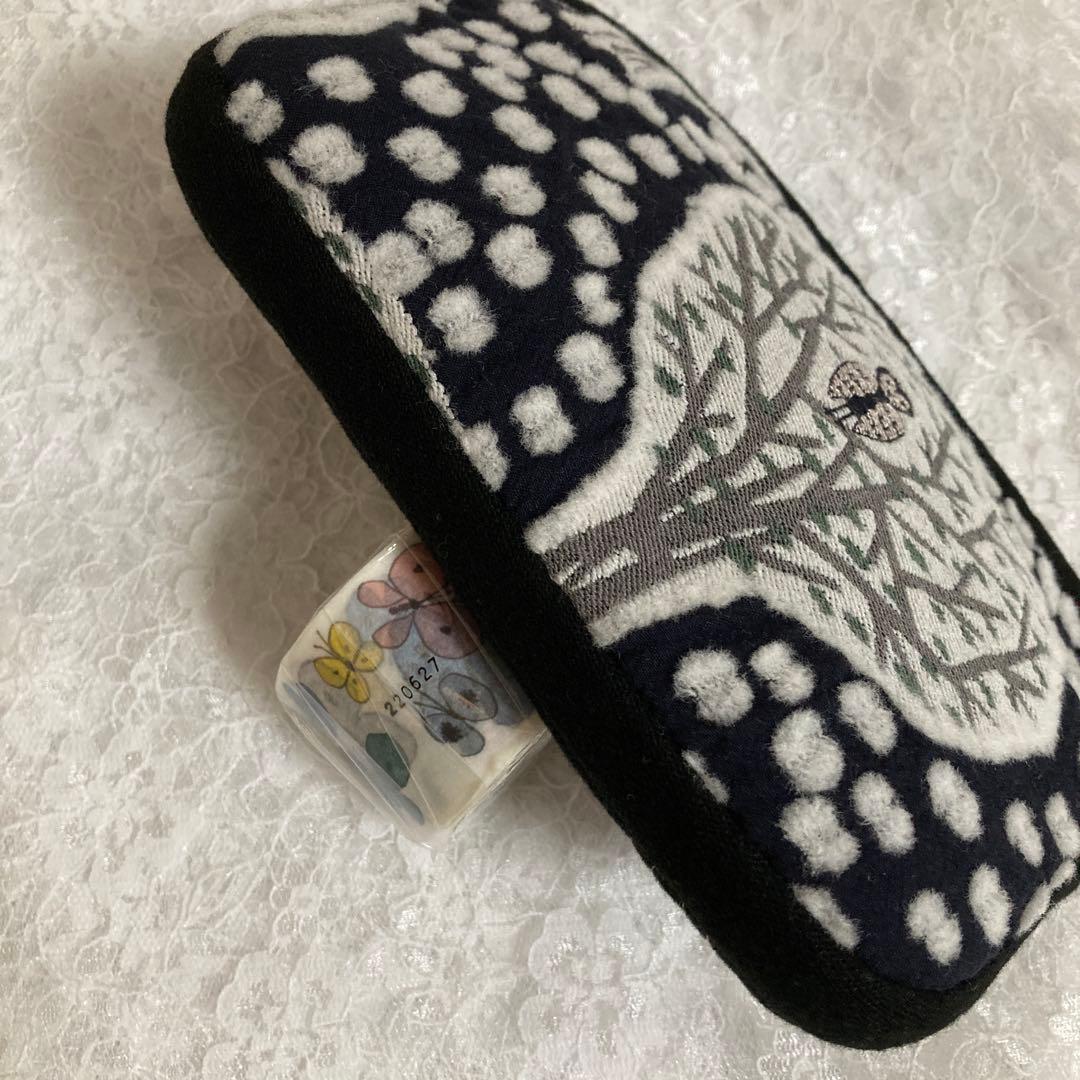 ミナペルホネン＊pollot&dopちょうちょ＊通帳ケース＊ハンドメイド〜＊