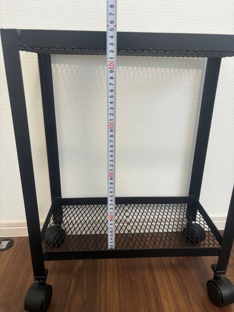 在庫処分セール！！アイアンシェルフ　アイアンラック　アガベ キャスター付　植物棚