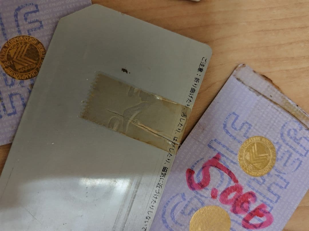 パチンコ景品ゴルフマーカー834枚　メダル　レア非売品　パチスロ景品