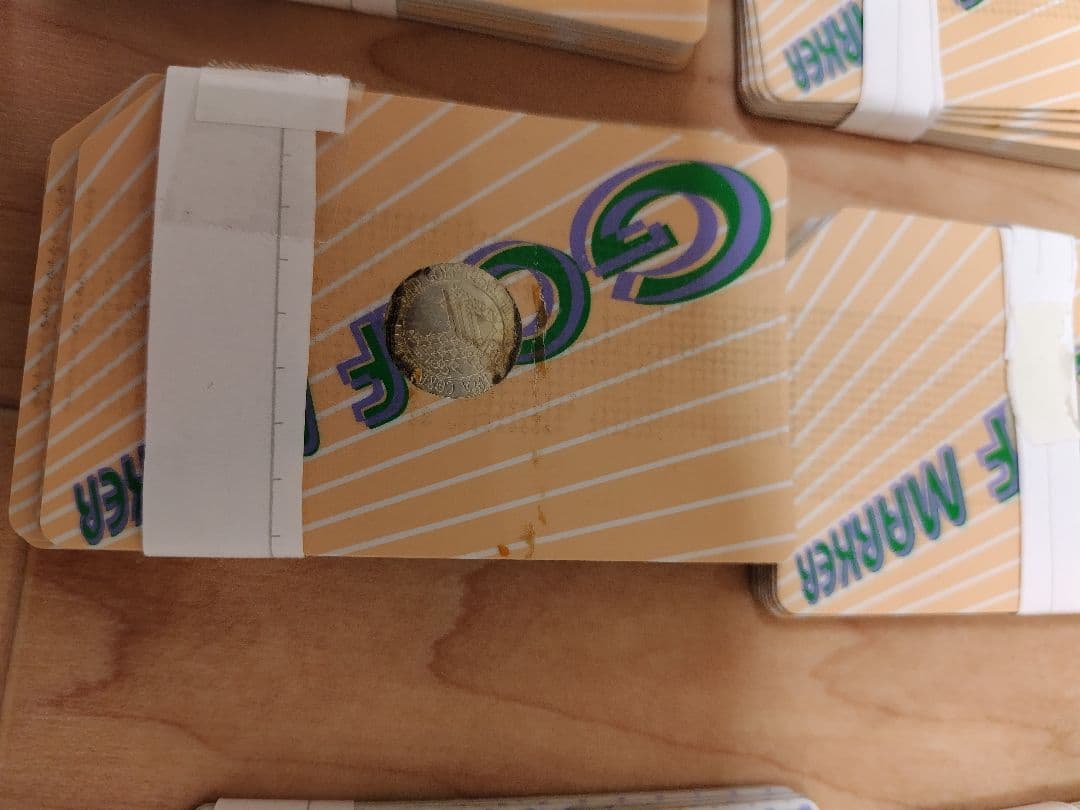 パチンコ景品ゴルフマーカー834枚　メダル　レア非売品　パチスロ景品