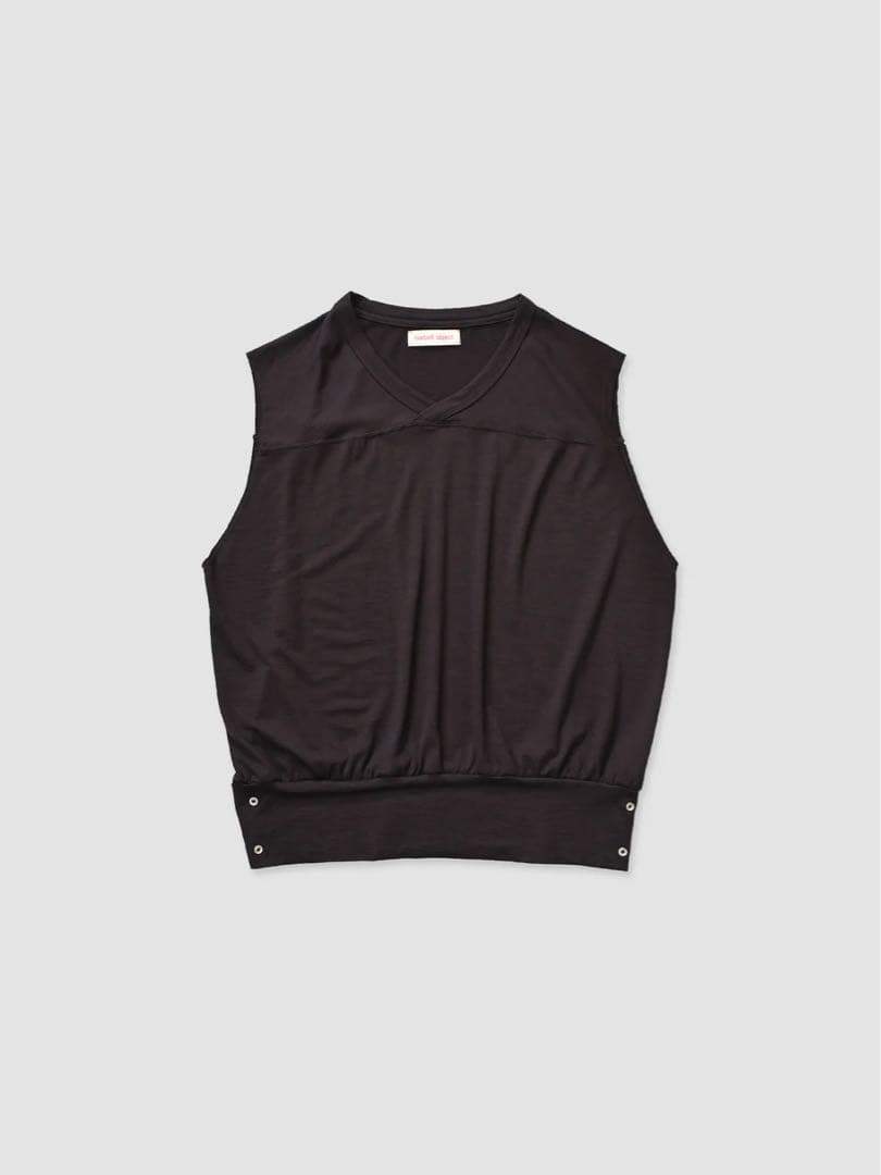 トップス barbell object bo ns top BROWN 25SS