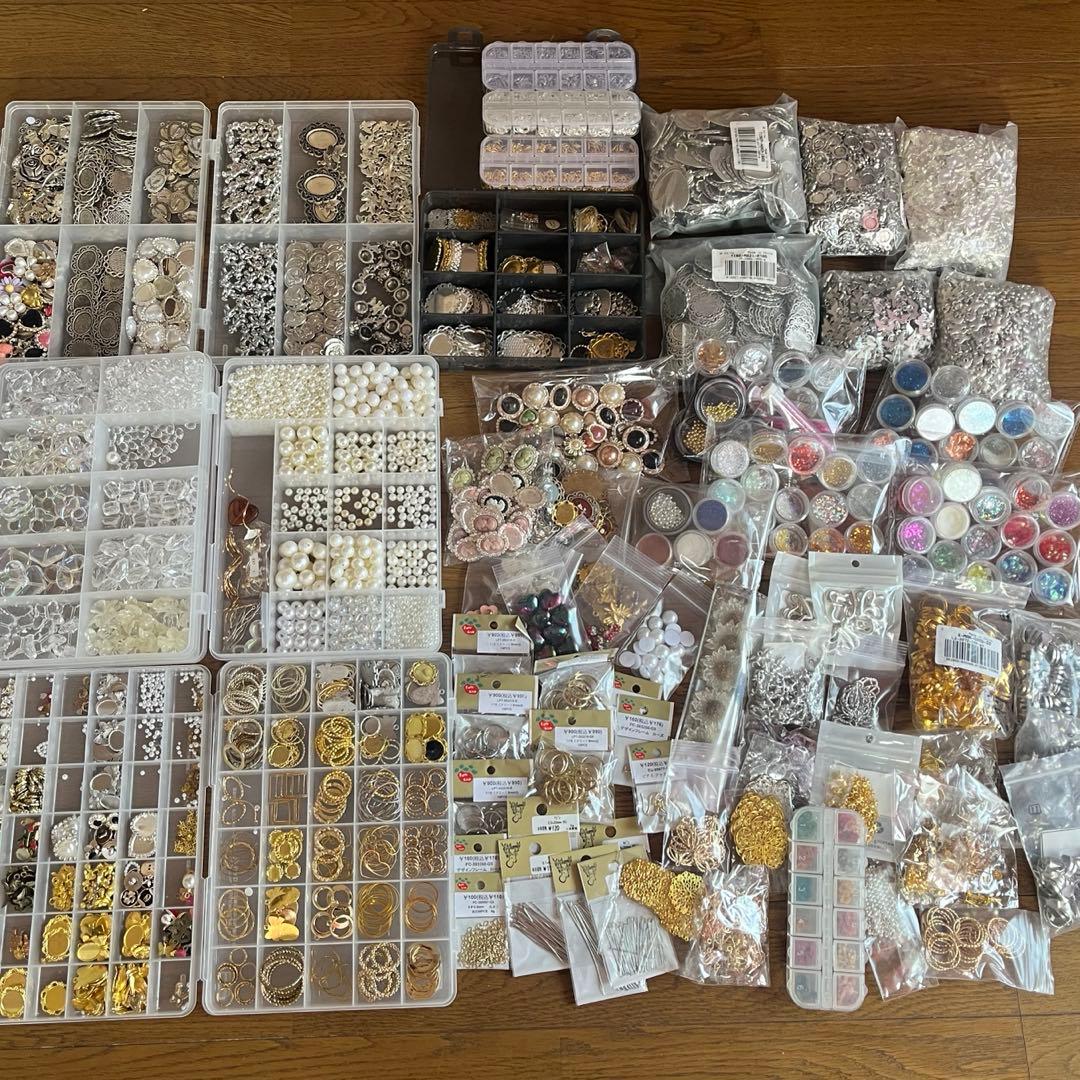 【在庫処分】ハンドメイドパーツ　まとめ売り