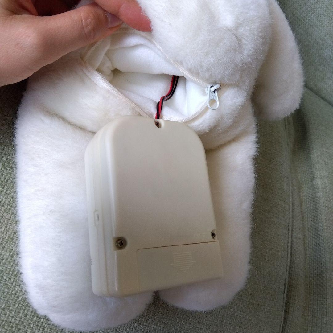 【訳あり】クマ　ぬいぐるみ　平成レトロ　白　ホールマーク　テディベア