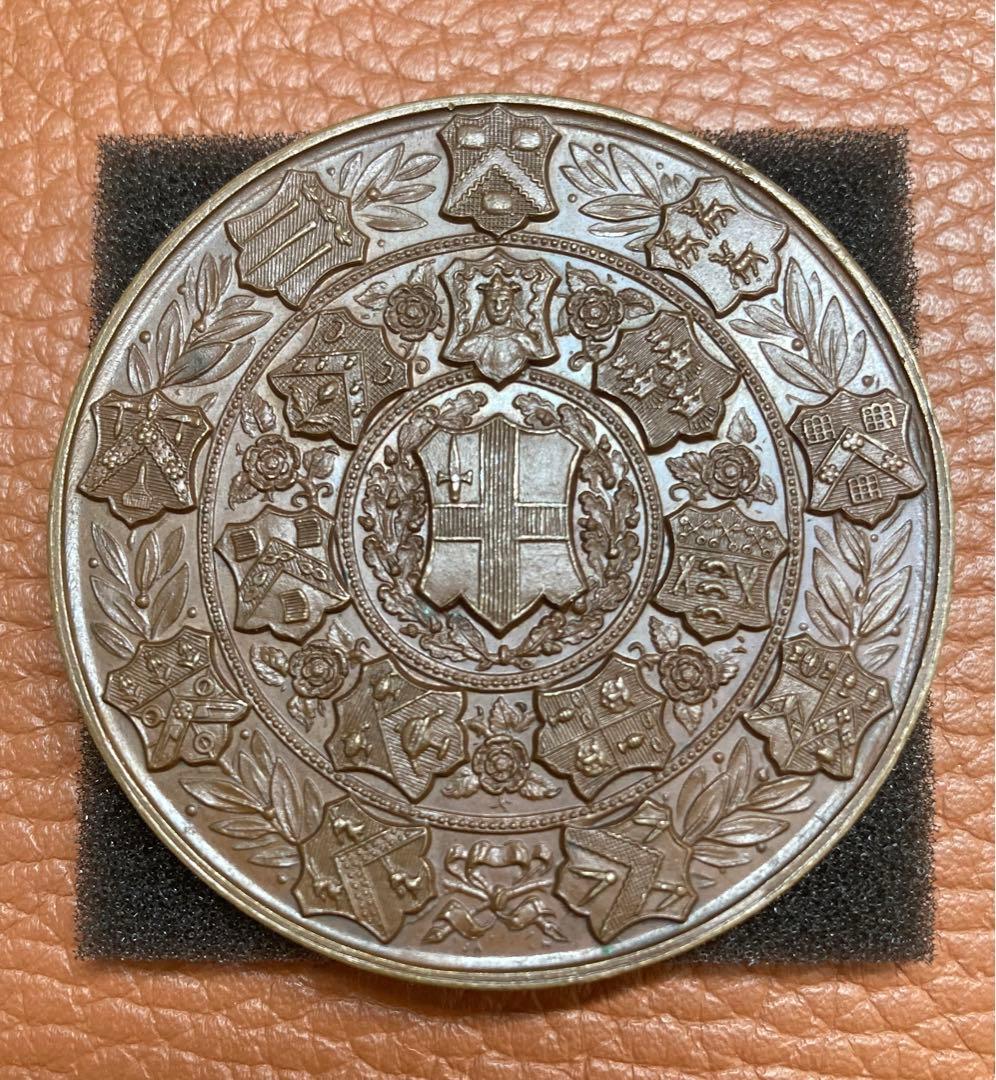 大英帝国 1912年 ロンドンシティギルド 青銅メダル