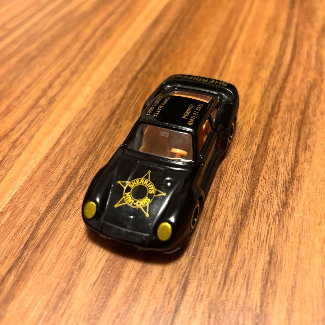 トミカ ポルシェ 959 シェリフ 黒　特注