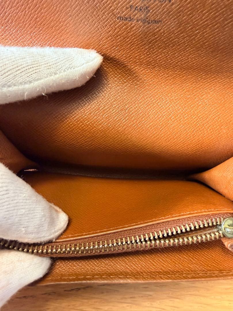 ルイヴィトン 財布 モノグラム ポルトモネジップ　小銭入れ