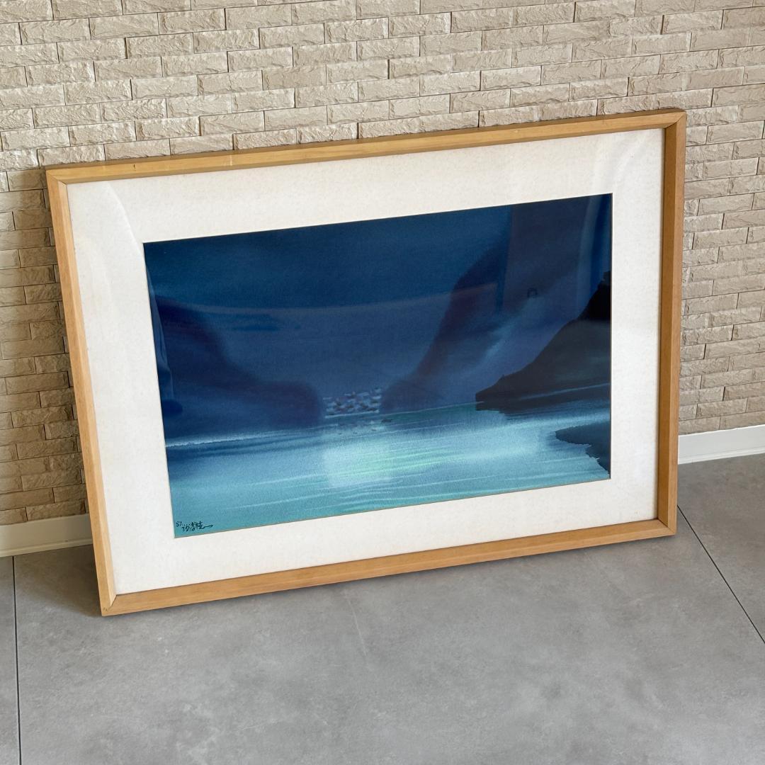 真作 直筆 水彩画 謝孝德（Hsieh Hsiao-De） 1987年 台湾