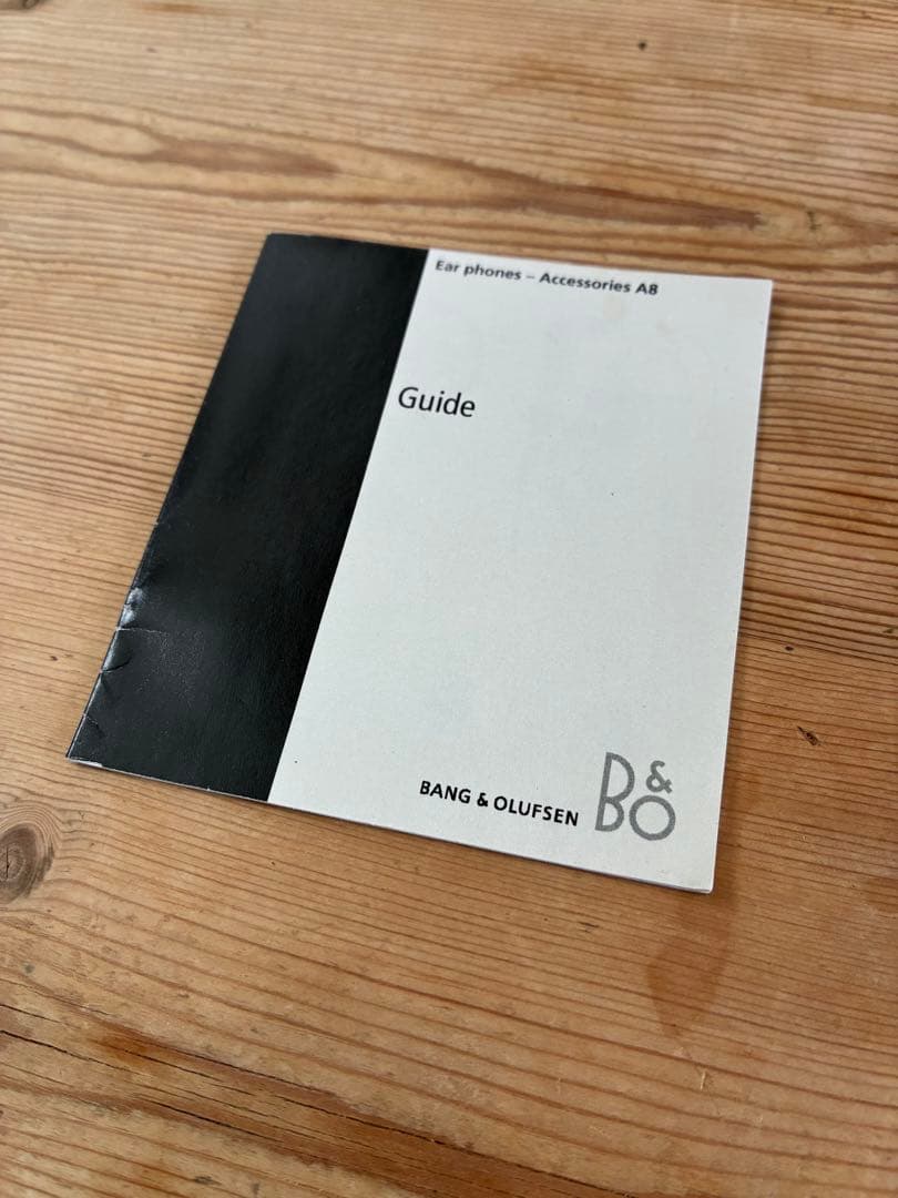 BANG & OLUFSEN A8イヤホン B&O ジャンク