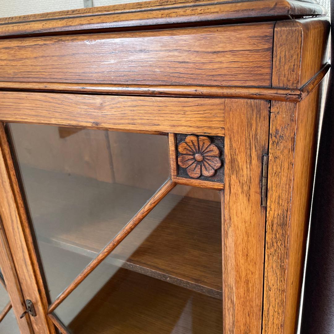 ロイズアンティーク ＊ キャビネット ブックケース 本棚 英国アンティーク