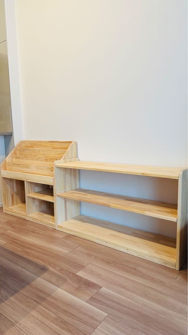 ②yasukon様　絵本棚、おもちゃ棚セット