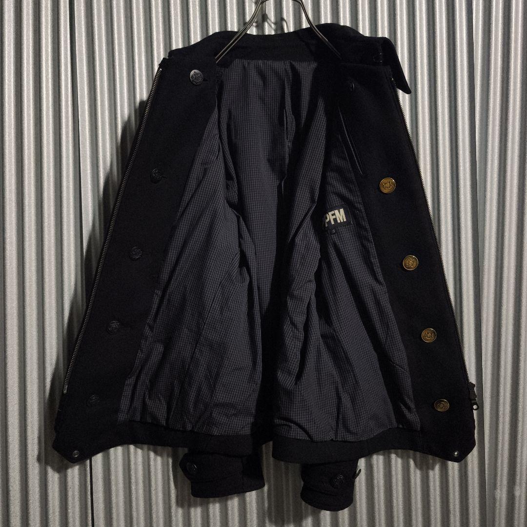 Y2K 00s PPFM ナポレオンジャケット 金ボタン ブラック 黒