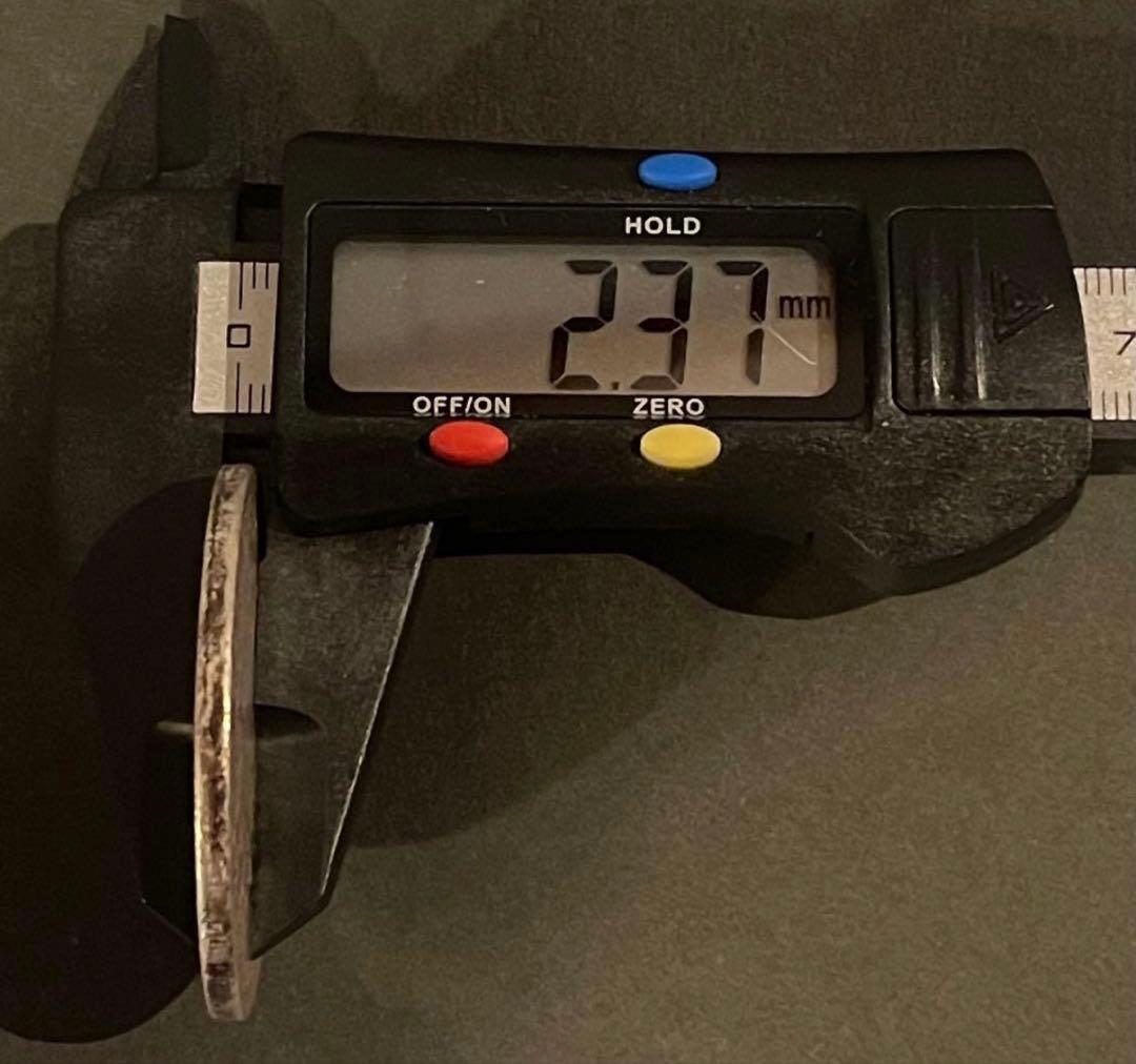 1797年 ベルン共和国 大型銀貨 カントンターレル 熊紋章 4フランケン級