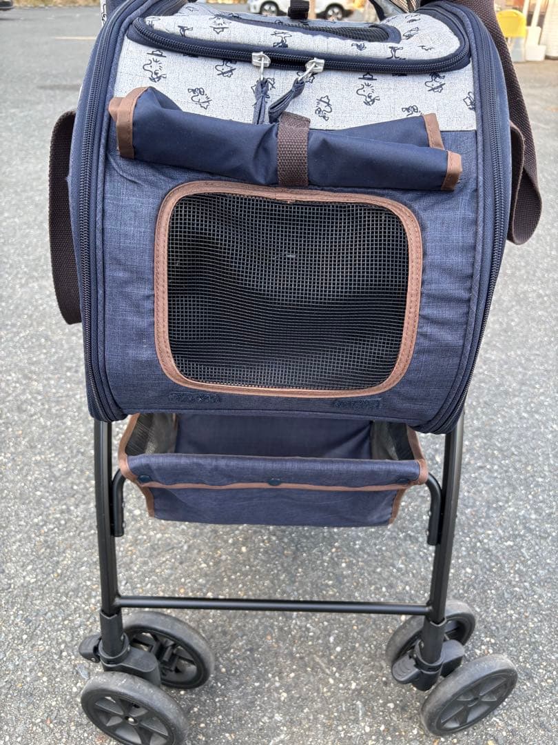 ペットパラダイス　3WAYペットカート　スヌーピー柄