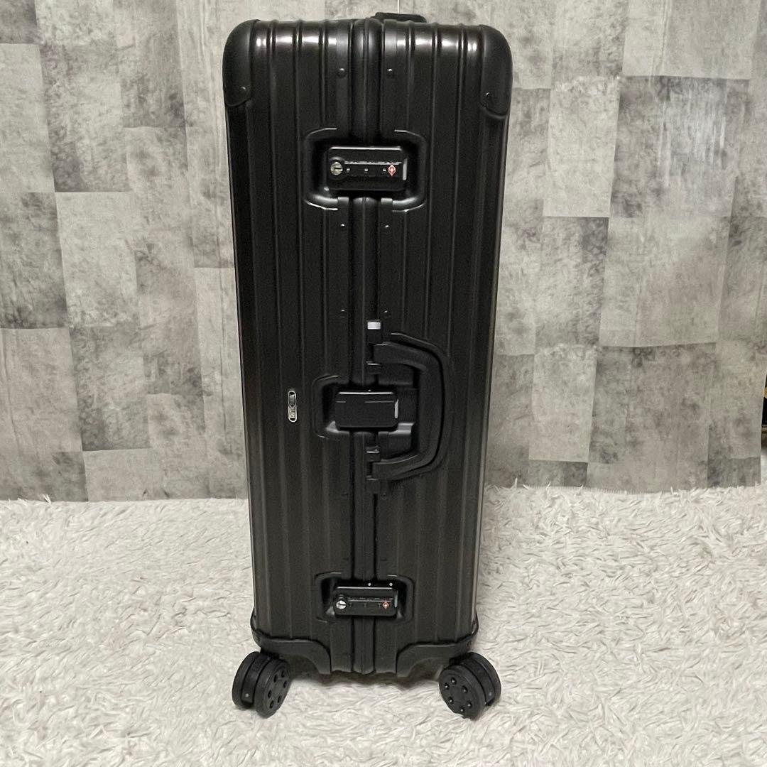【使用回数1回】美品/大容量　RIMOWA 4輪　トパーズ　ステルス　黒　82L