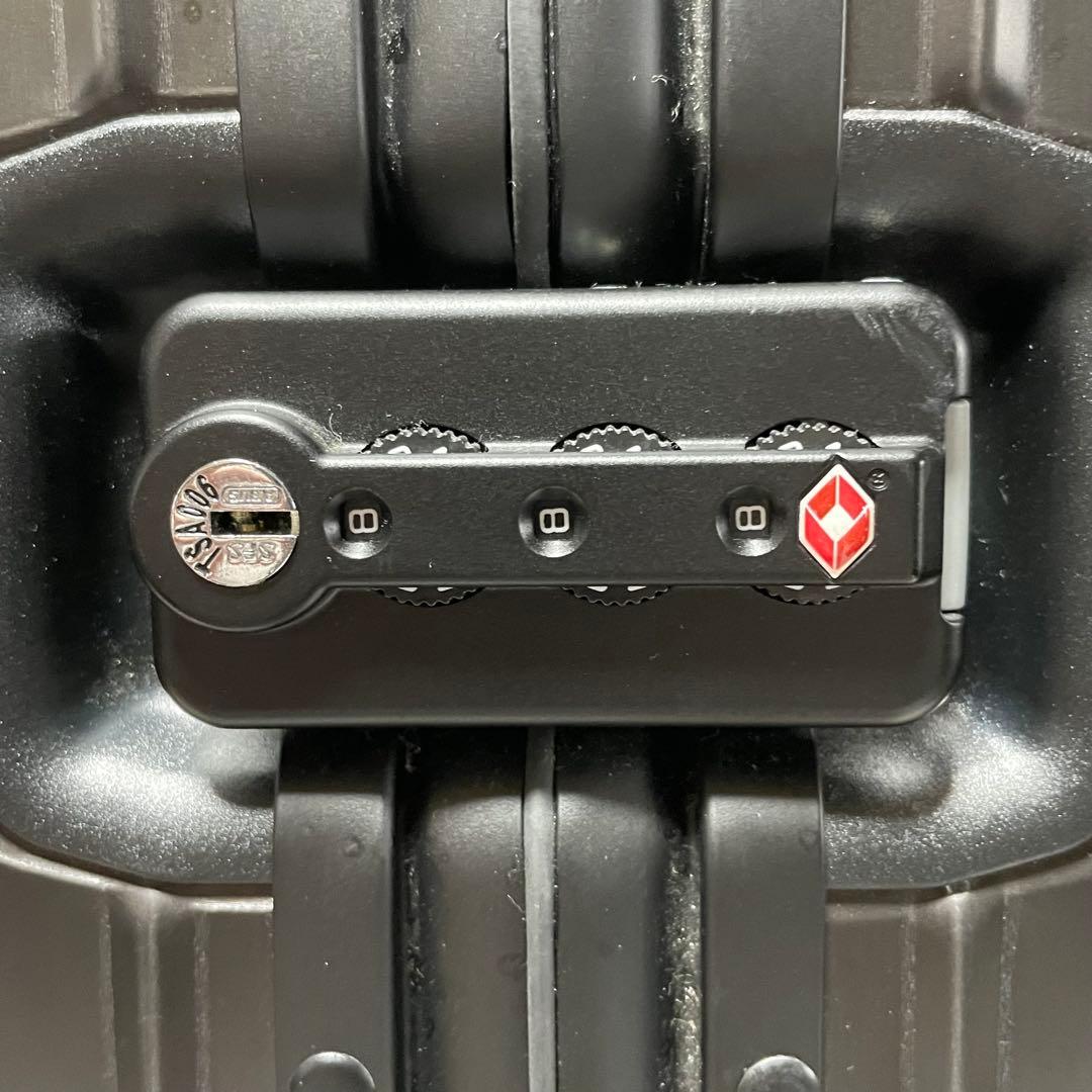 【使用回数1回】美品/大容量　RIMOWA 4輪　トパーズ　ステルス　黒　82L