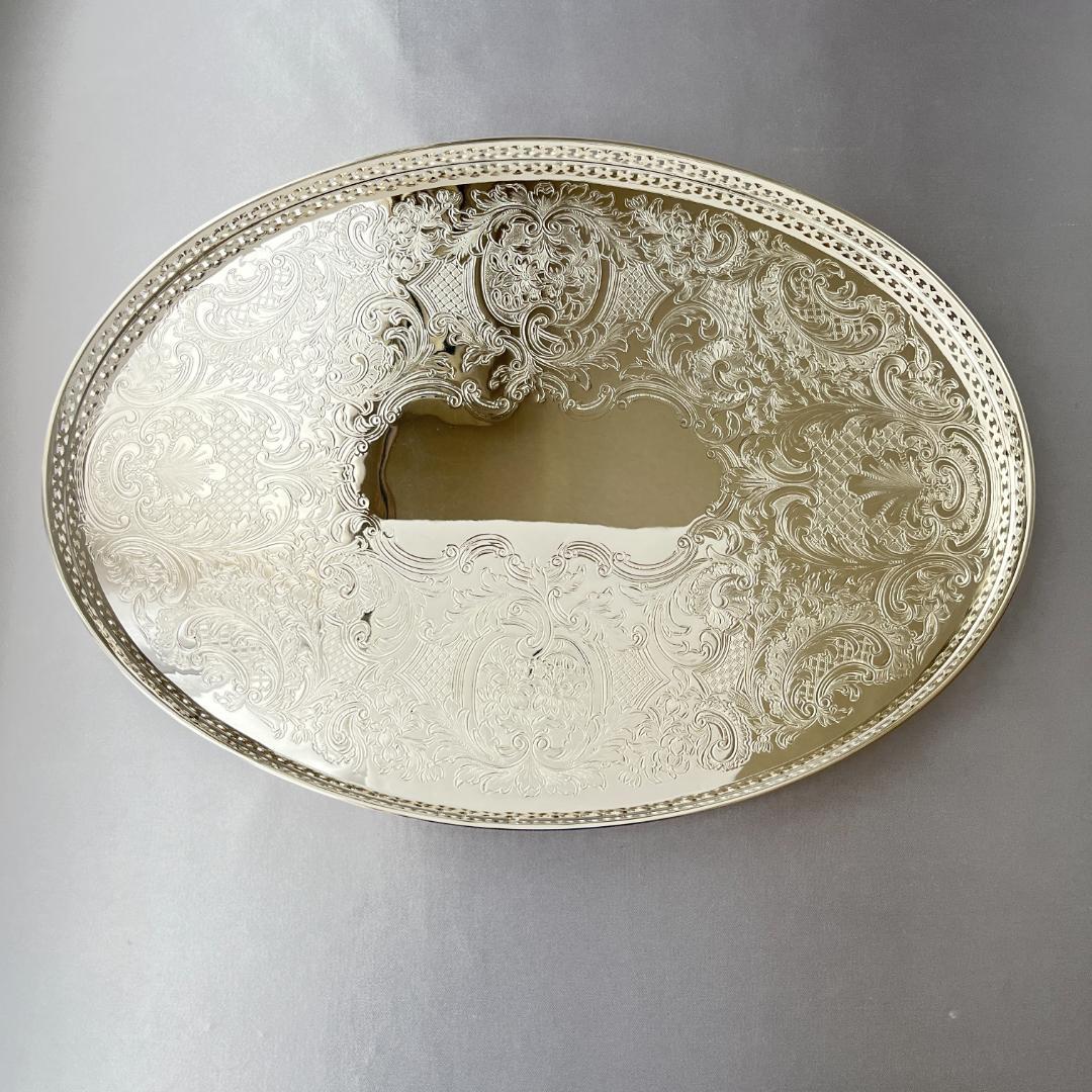 【Mappin&Webb 】ギャラリートレー 37cm マッピン＆ウェッブ