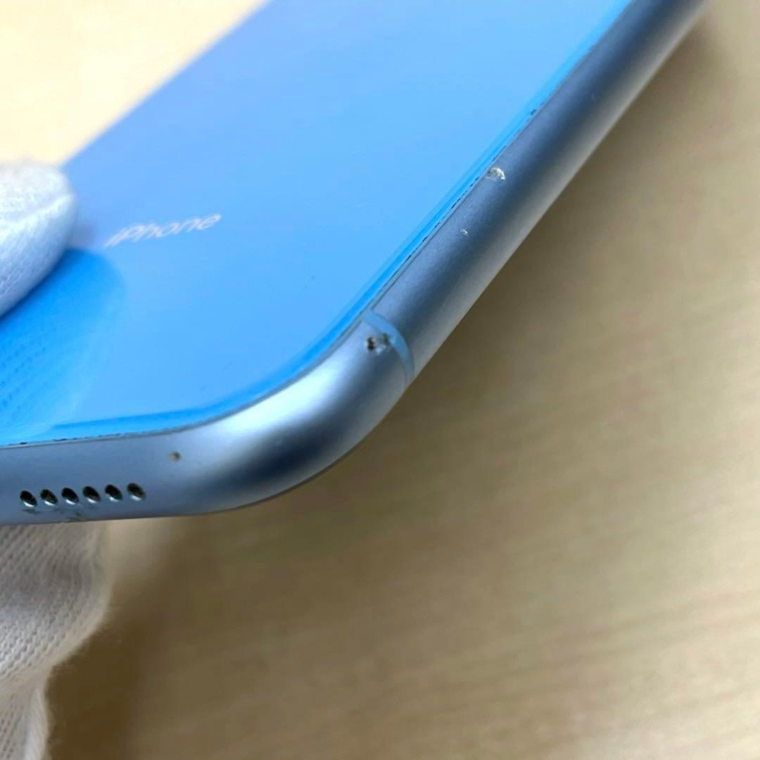 【T】Apple アップル iPhone XR 64GB ブルー スマートフォン