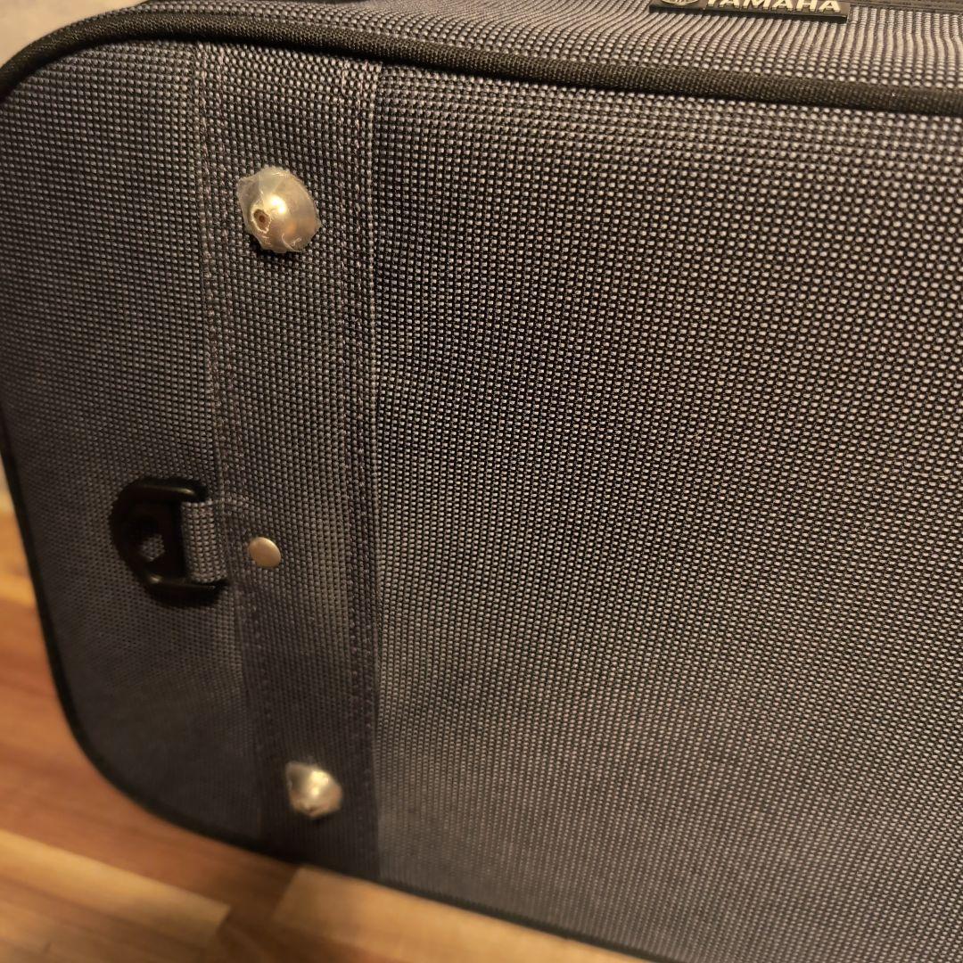 【未使用に近い】YAMAHA ヤマハ バイオリン ケース グレー ネイビー