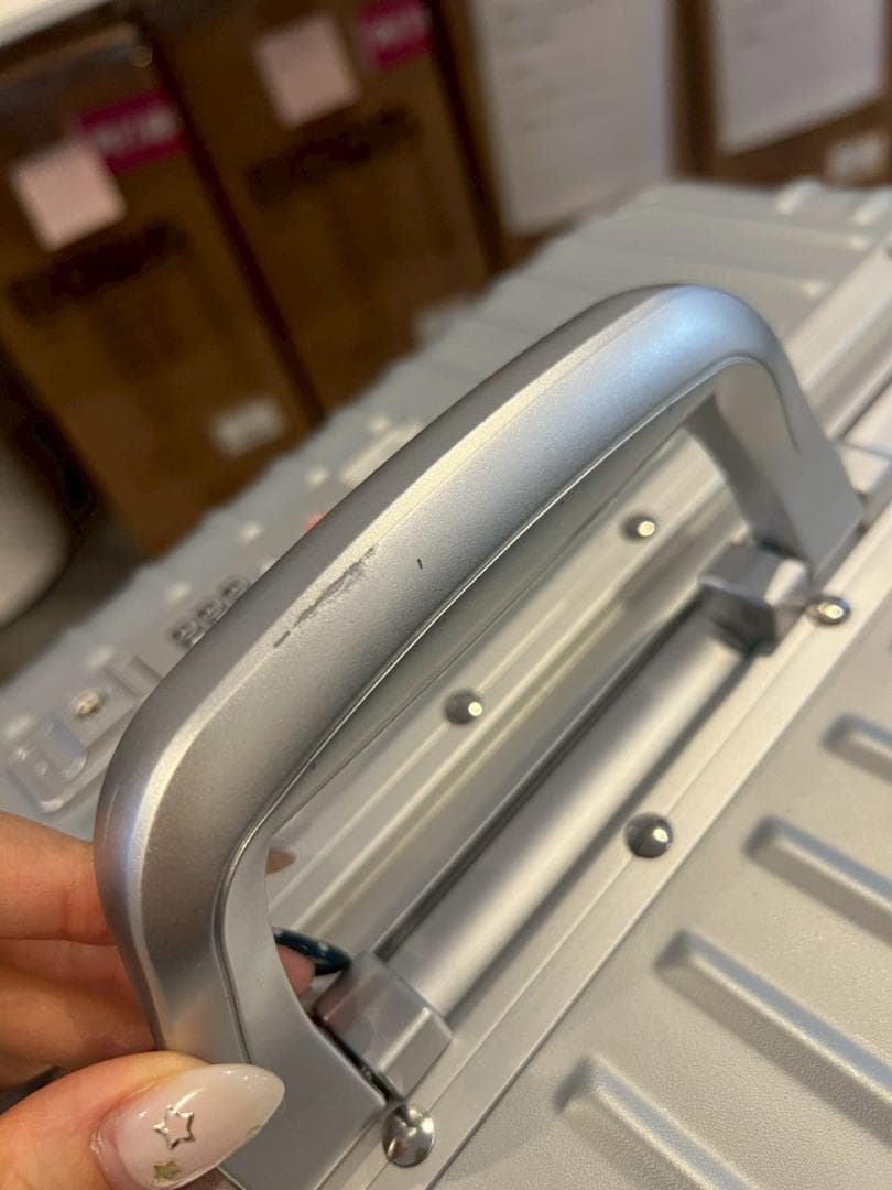 リベティ多機能キャリーケース【マットシルバーМ】B1　TSAロック　スーツケース