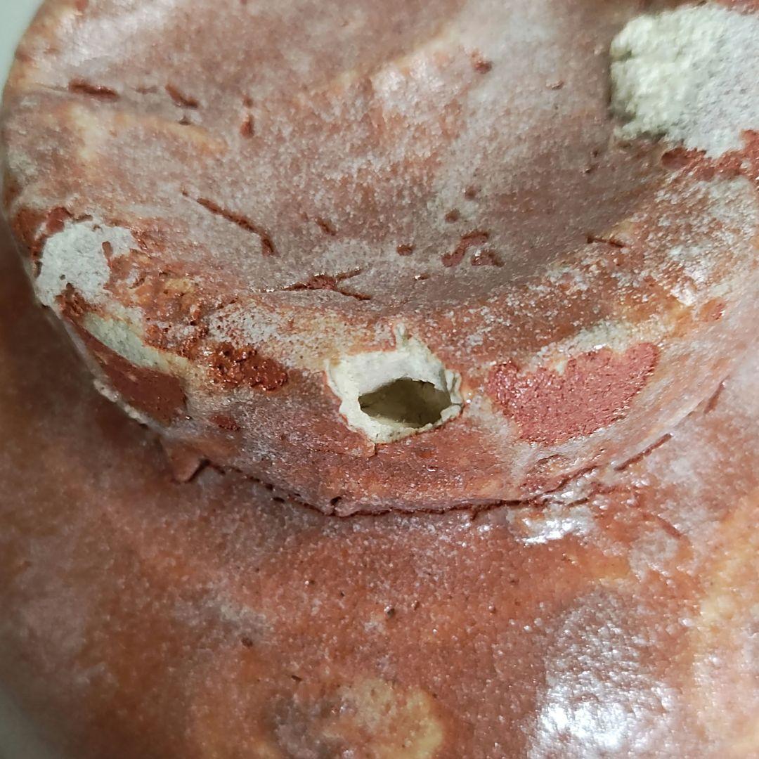 鈴木五郎　紅粉引茶碗 鯉江良二