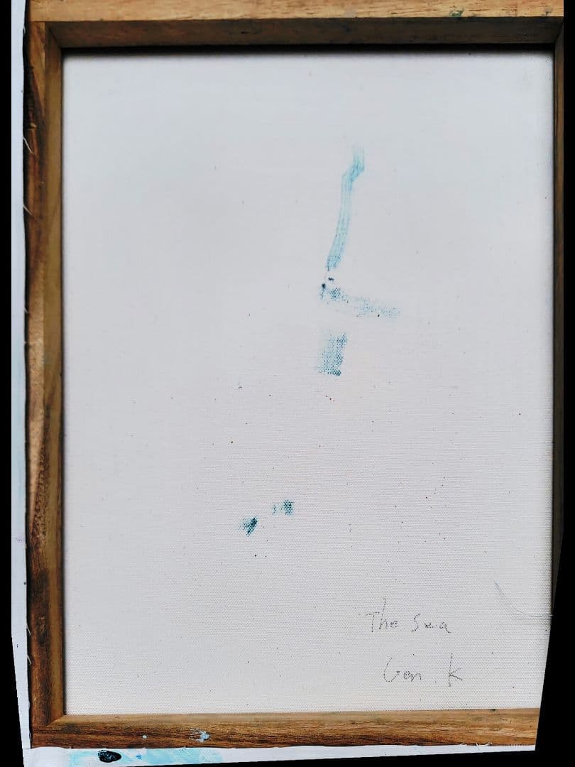 絵画 アクリル アート インテリア おしゃれ　風景画　水滴　一点物　作家物　写実