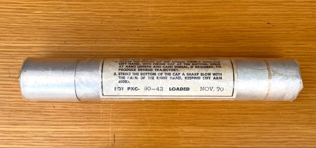 米軍実物 70’s M127A1 シグナルイルミネーション ホワイトスター