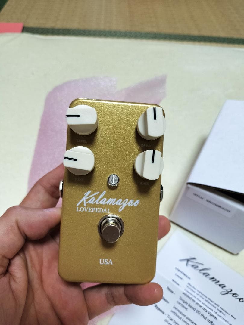 Lovepedal Kalamazoo GOLD　未使用　値下げ不可