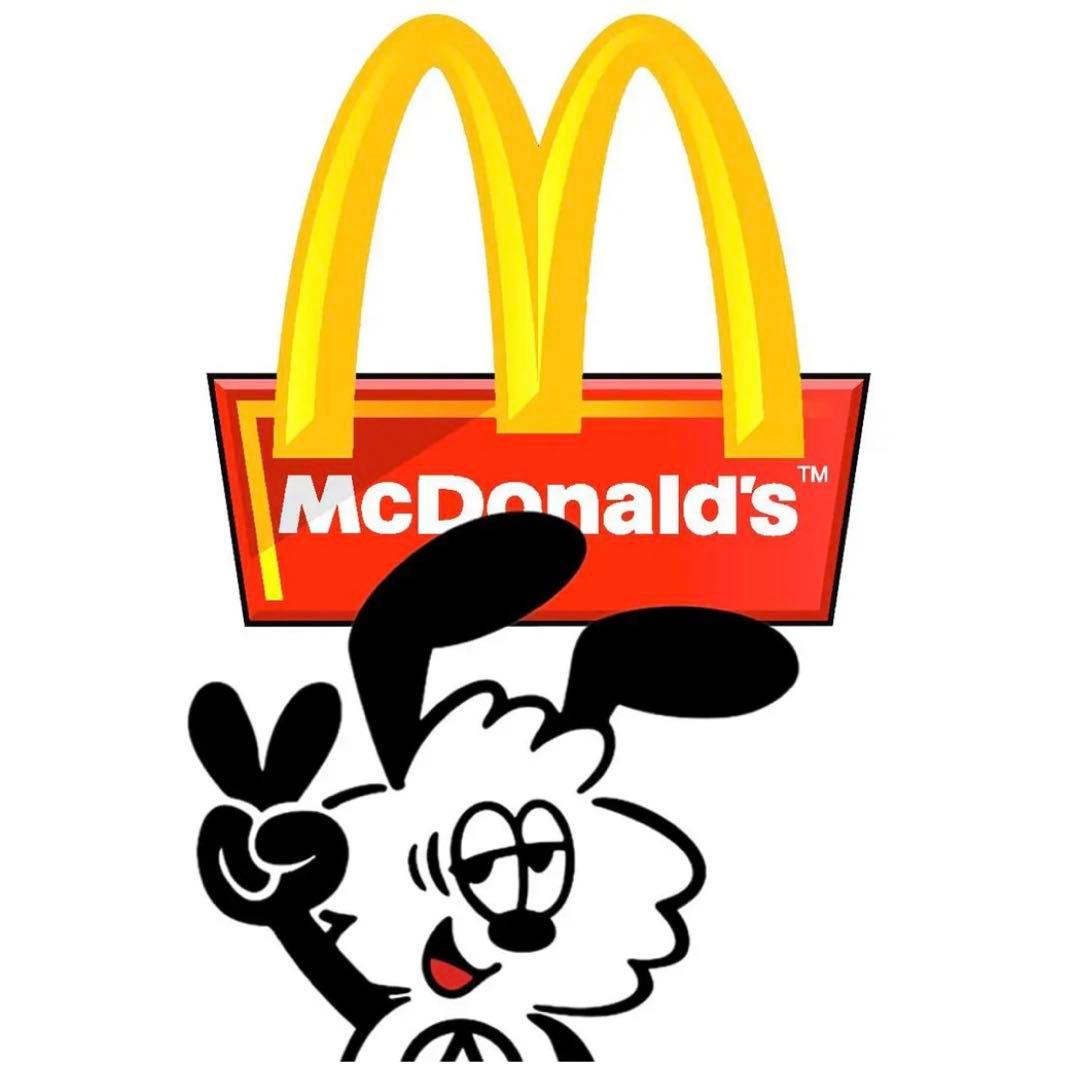 XL  VERDY McDonald マクドナルド  Tee VICK 海外限定