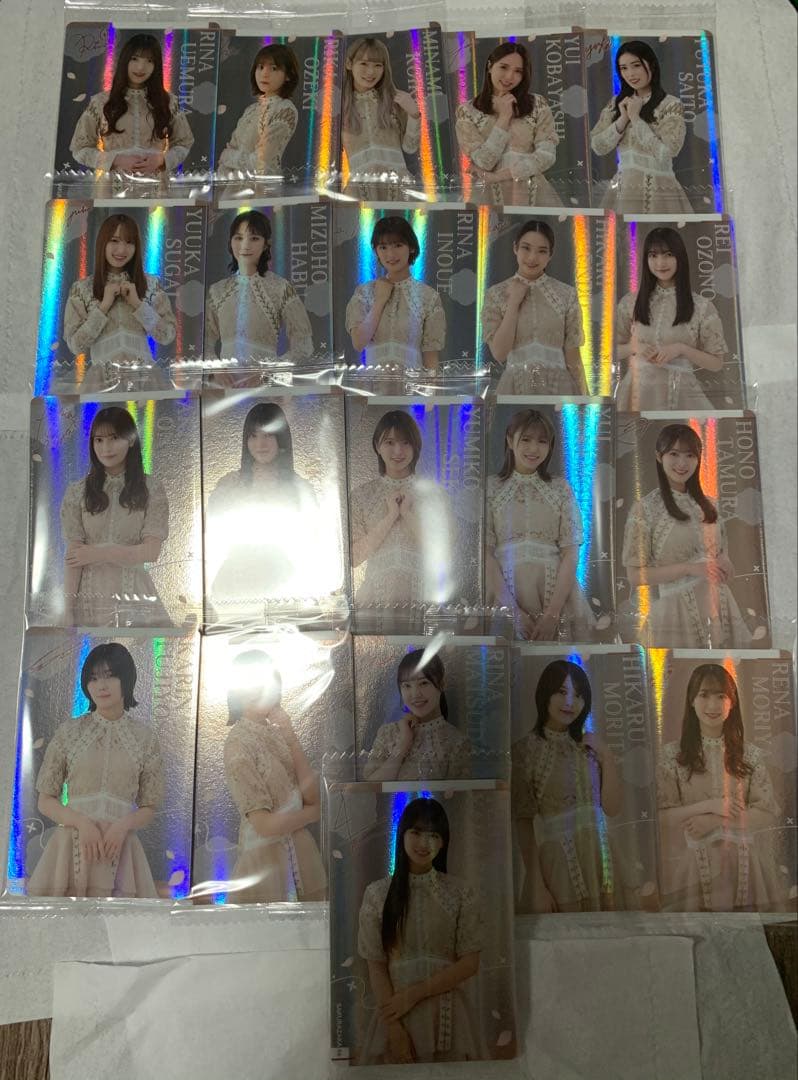 櫻坂ウエハース コンプリートセット