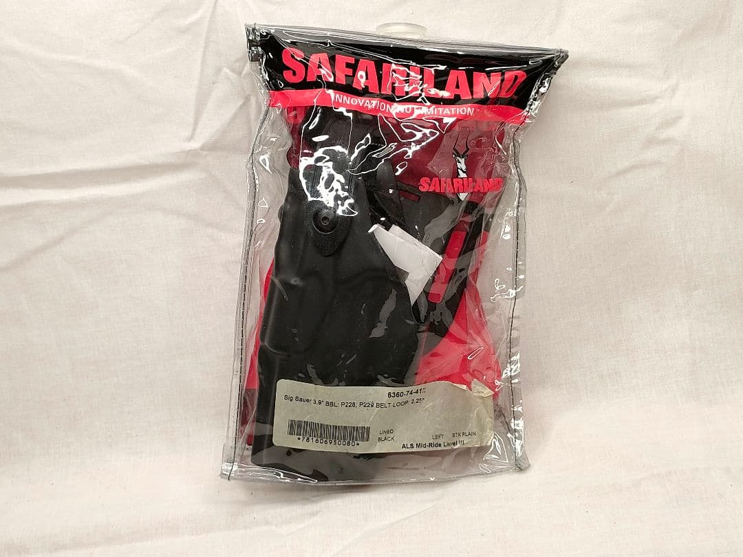 【新品実物】サファリランド P229 P228 ホルスター 左利き用 シグ