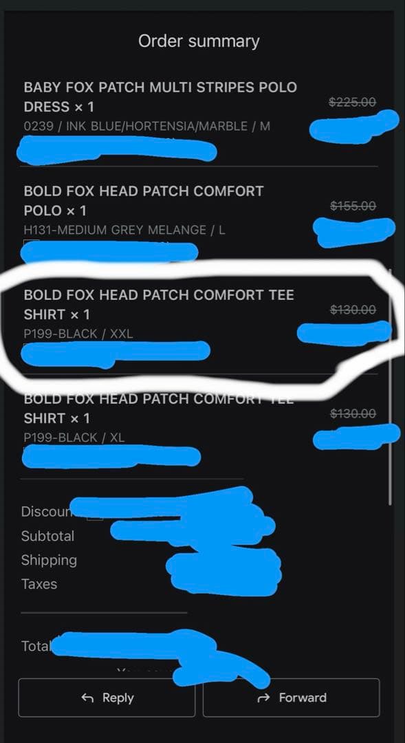 メゾンキツネ　2XL BOLD FOX HEAD PATCH COMFORT T