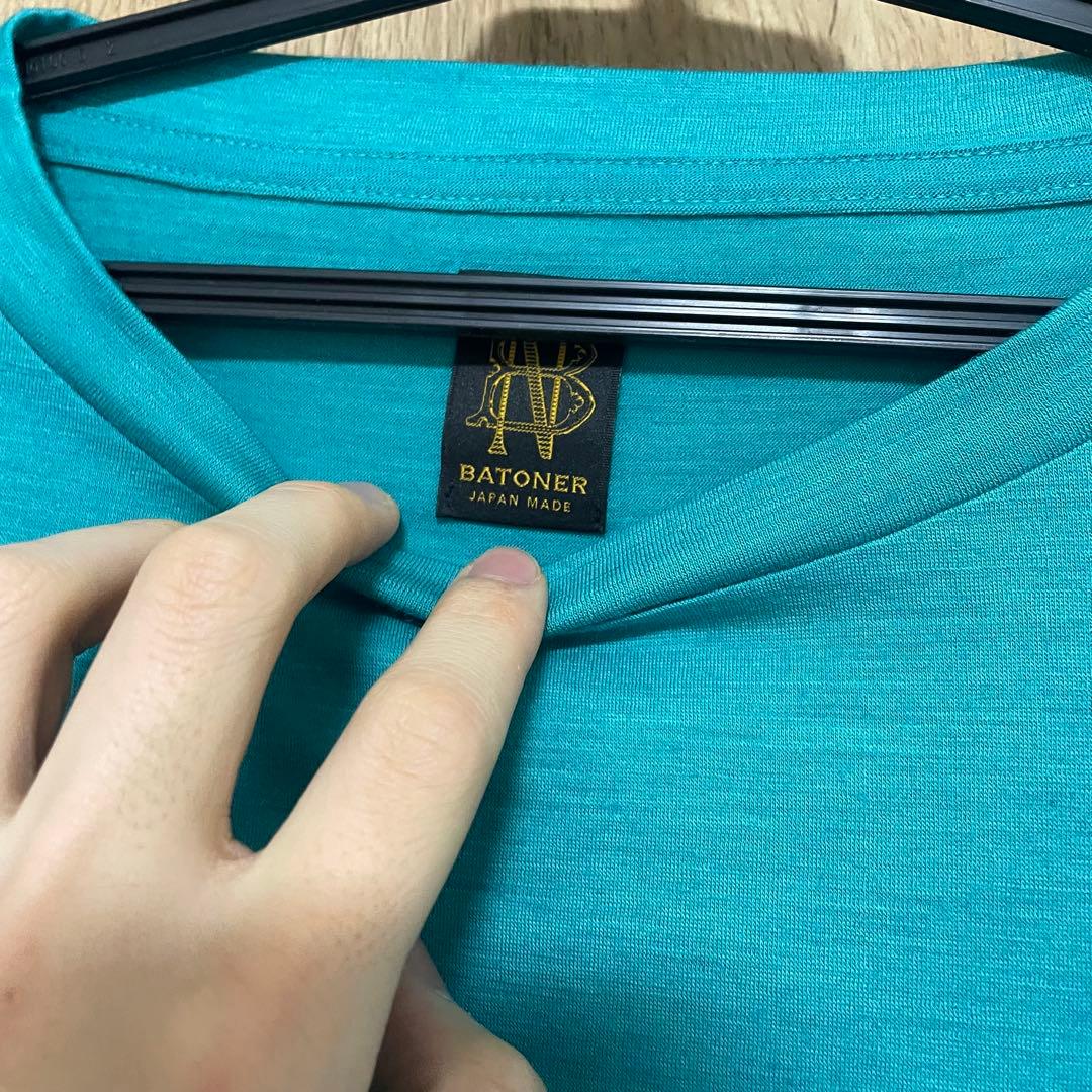 バトナー　半袖　ブルー　2枚セット　batoner