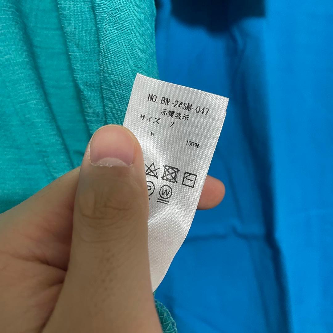 バトナー　半袖　ブルー　2枚セット　batoner