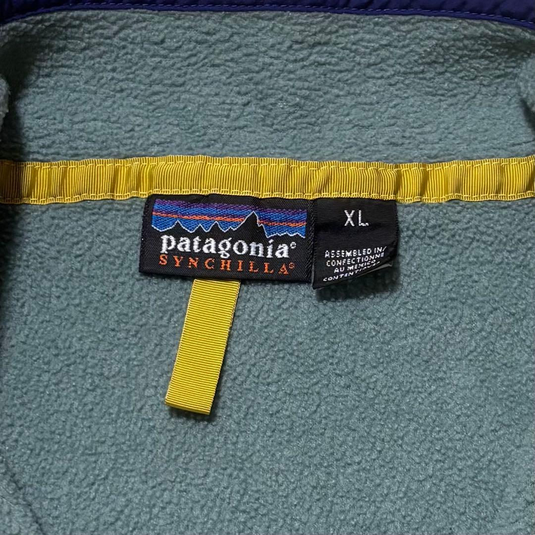 1990s 激XL レア色 Patagonia パタゴニア スナップT シンチラ