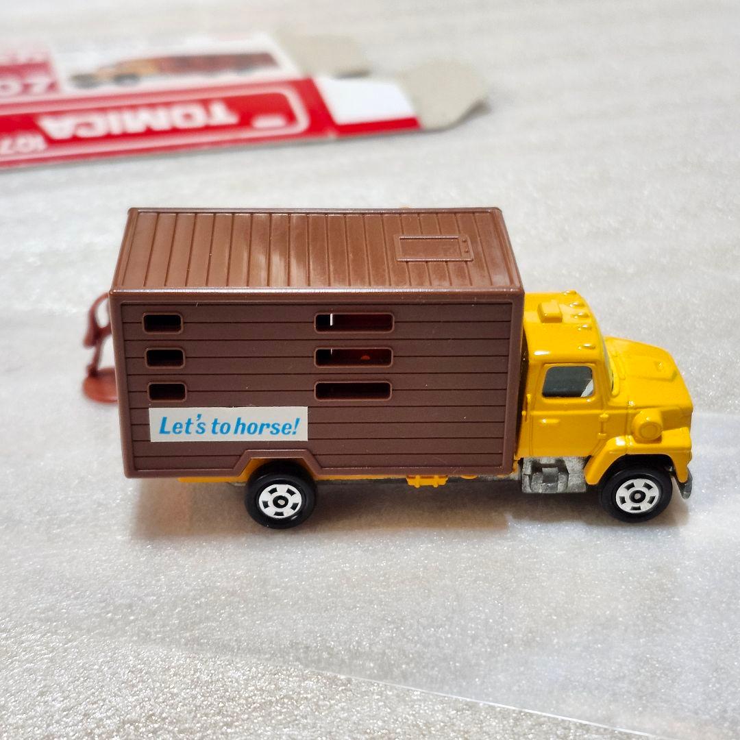 199.日本製トミカ フォード キャトル トラック クリアケース入り