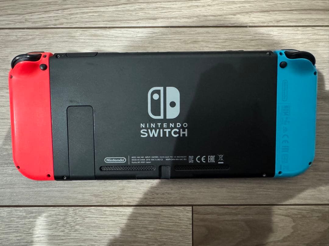 h*1様 Nintendo Switch 本体 ネオンブルー/ネオンレッド