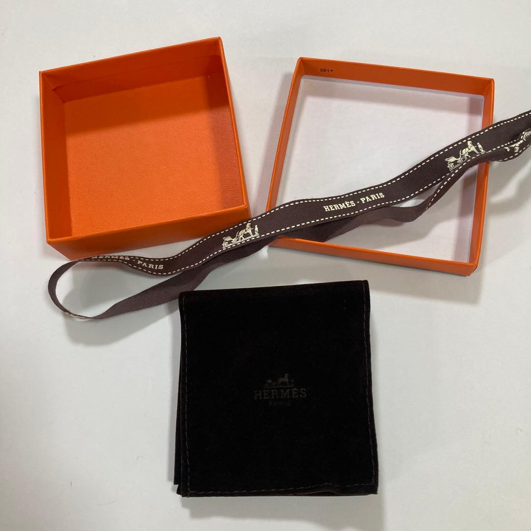 美品　エルメス　ブレスレットケース　2個セット　保存袋　空箱　アクセサリー入れ